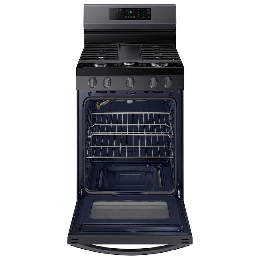 Samsung NX60A6311SG/AA 6.0 cu. ft. Smart Freestanding Gas Range with