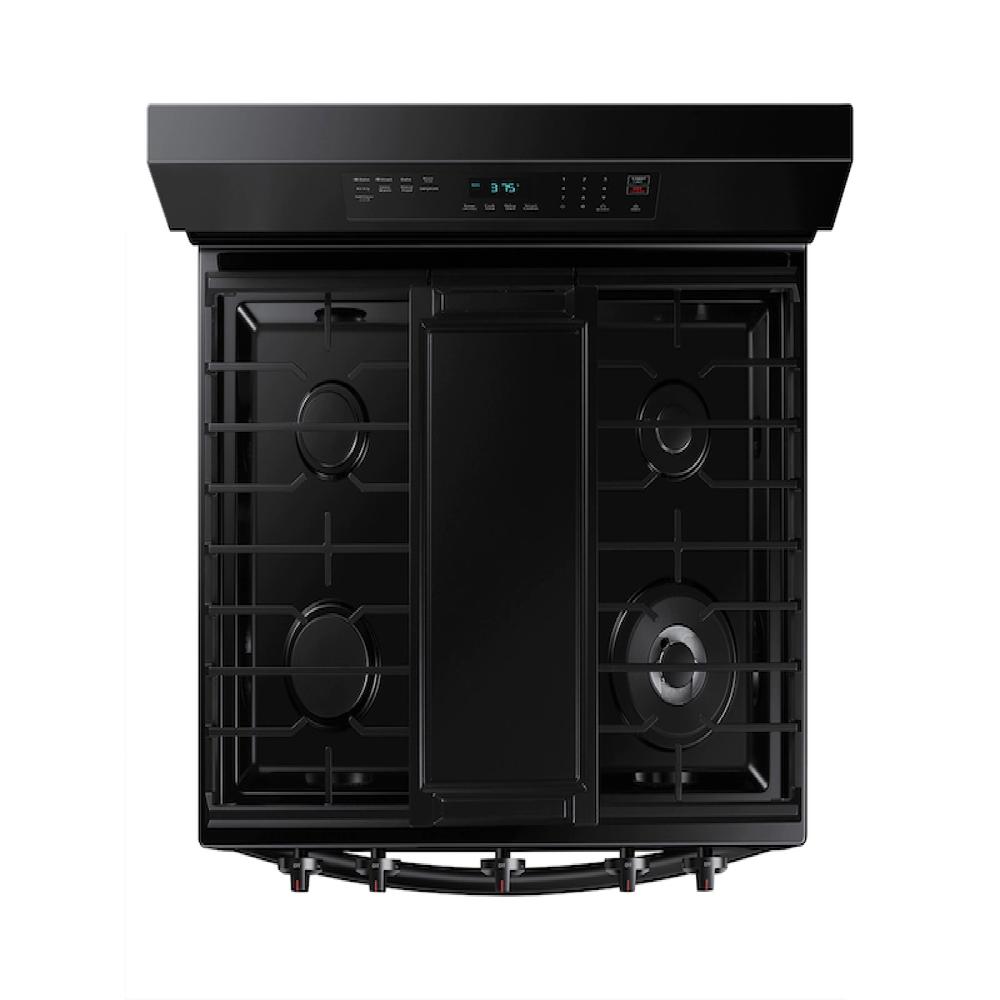 Samsung NX60A6511SB/AA 6.0 cu. ft. Smart Freestanding Gas Range with