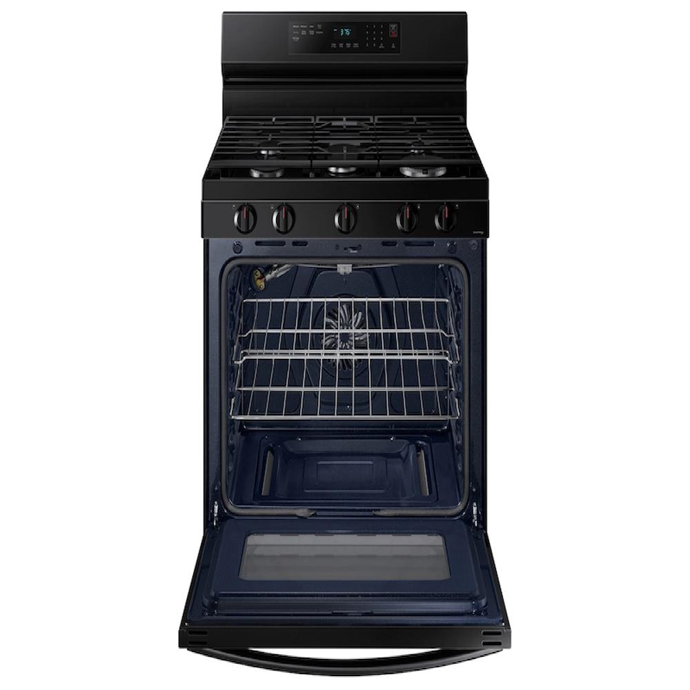 Samsung NX60A6511SB/AA 6.0 cu. ft. Smart Freestanding Gas Range with
