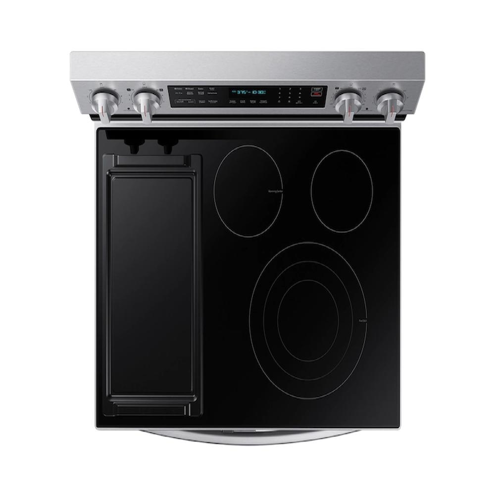 Samsung NE63A6751SS/AA 6.3 cu. ft. Smart Freestanding Electric Range with Flex Duo, No-Preheat Air Fry & Griddle in Stainless Steel