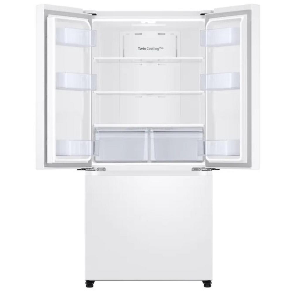 Samsung RF18A5101WW/AA 18 cu. ft. White Smart Counter Depth 3-Door French Door Refrigerator