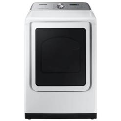 Samsung DVG52A5500W/A3 7.4 cu. ft. White Smart Gas Dryer