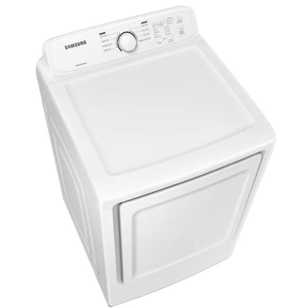 Samsung DVG41A3000W/A3 7.2cu ft White Reversible Side Swing Door Gas Dryer