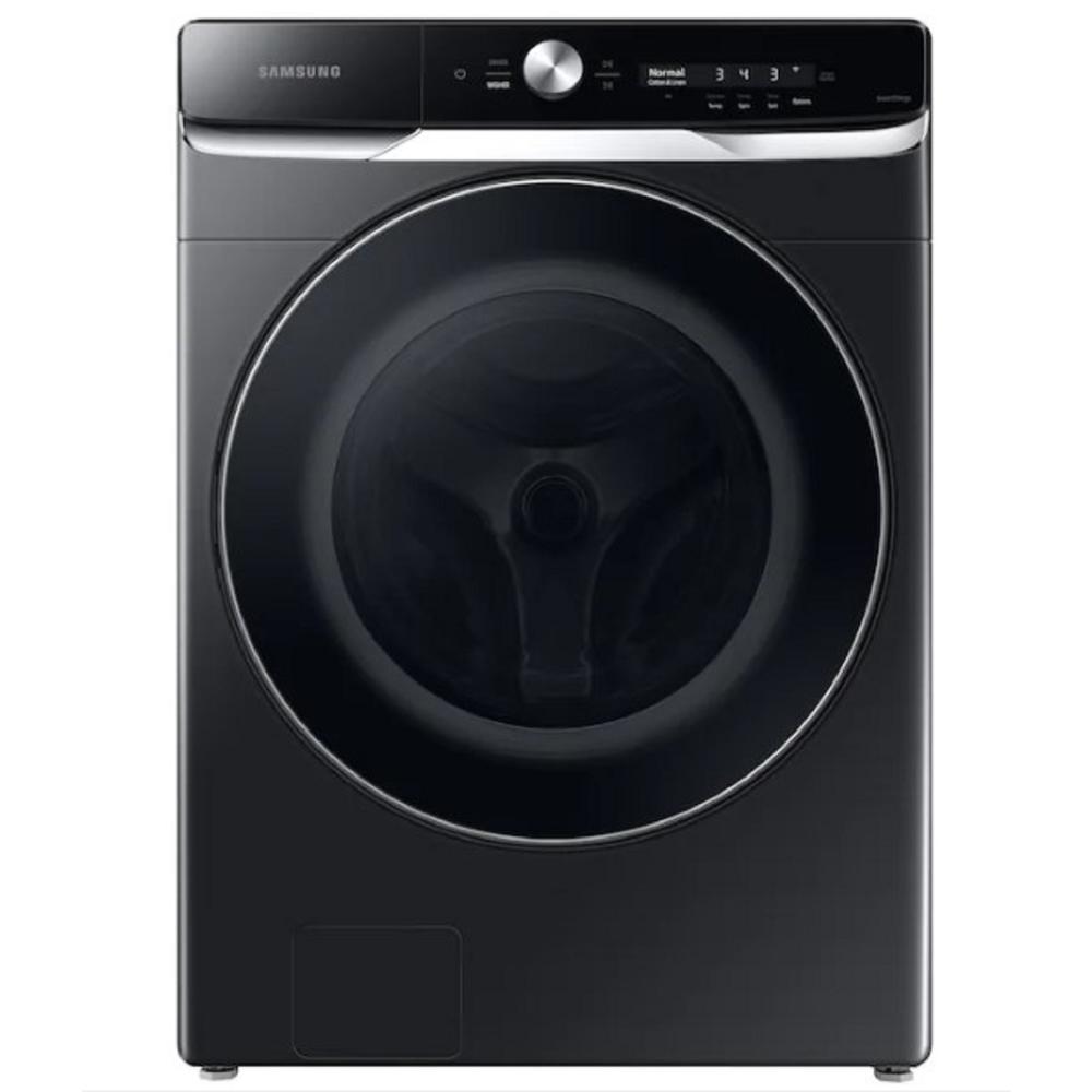Samsung WF50A8800AV/US 5.0 Cu.Ft. High-Efficiency Stackable Smart Front Load Washer with Steam and OptiWash&#8482; - Black