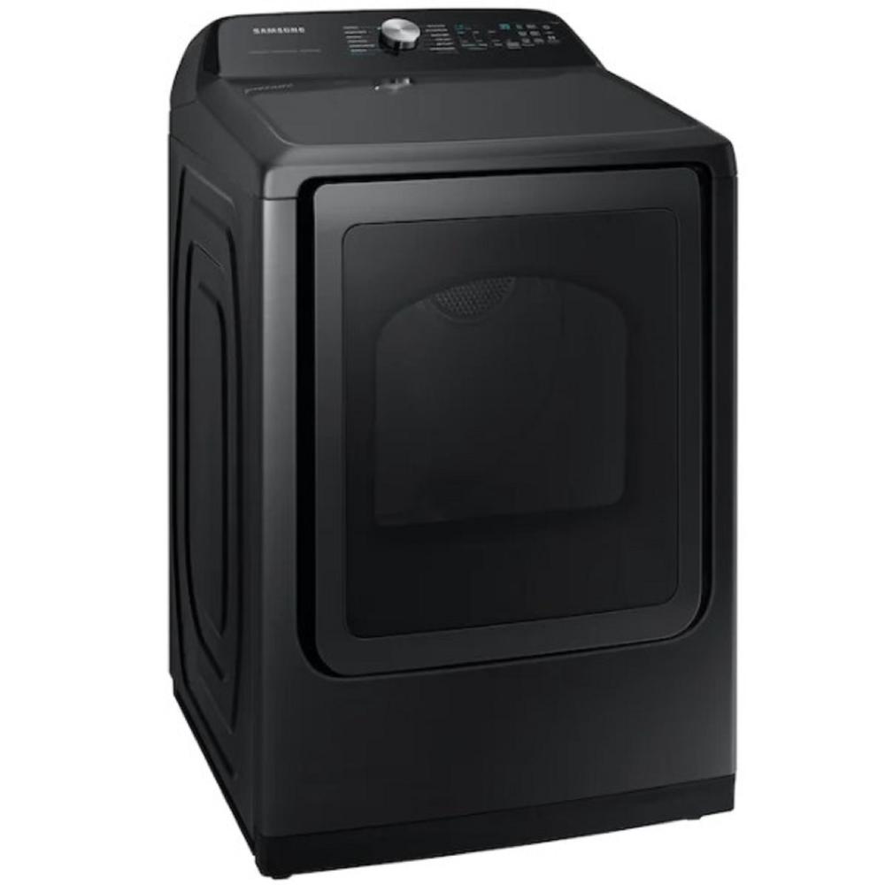Samsung DVE52A5500V/A3 7.4 cu. ft. Smart Brushed Black Electric Dryer