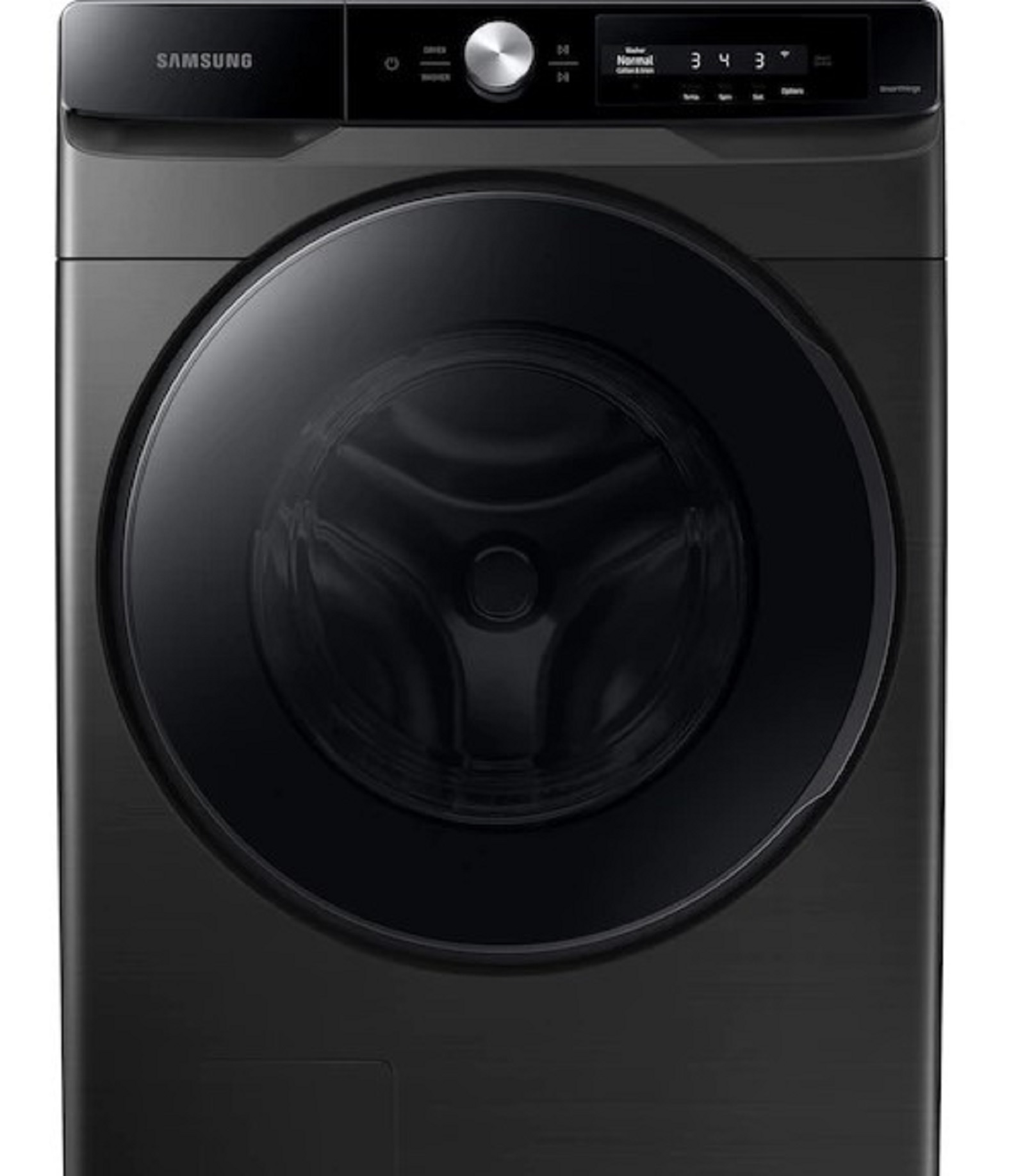 Samsung WF45A6400AV/US 4.5 cu. ft. Smart Dial Front Load Washer - Black 27"