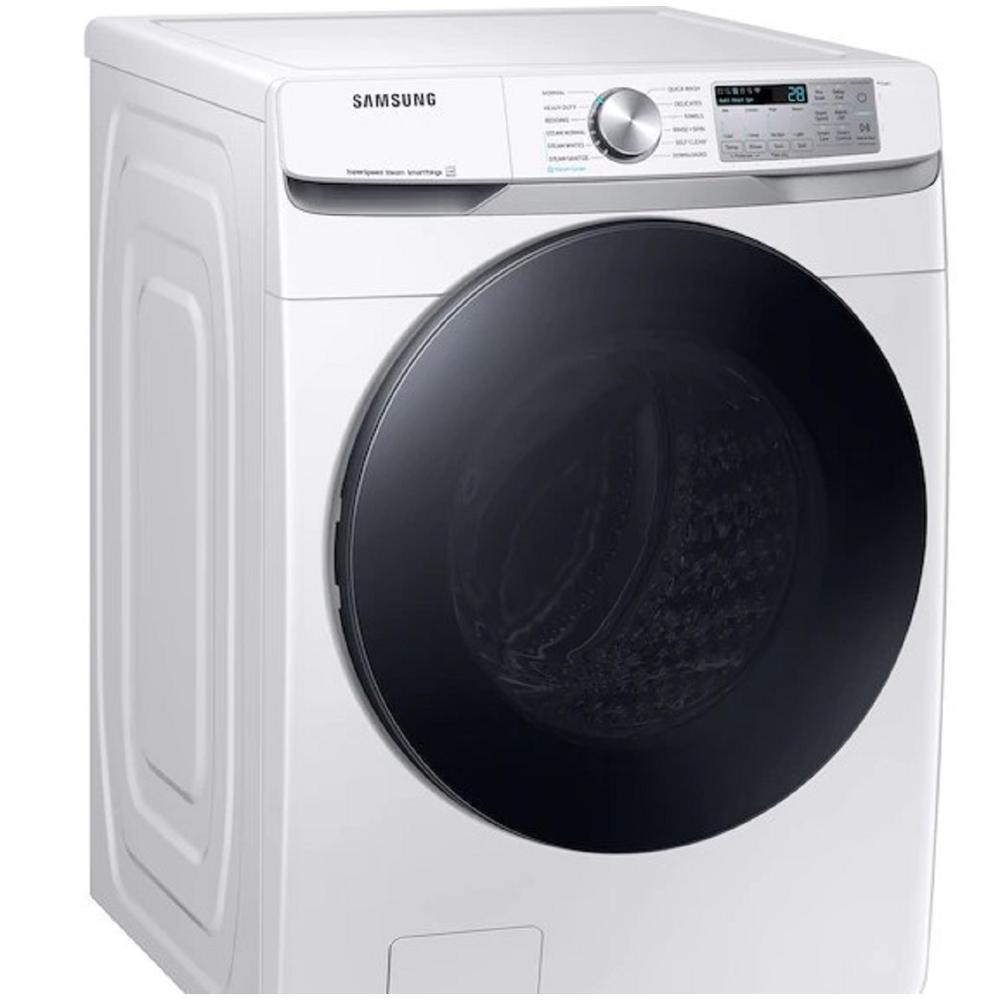 Samsung WF45B6300AW/US 4.5cu ft Steam Cycle FrontLoad Washer (White)