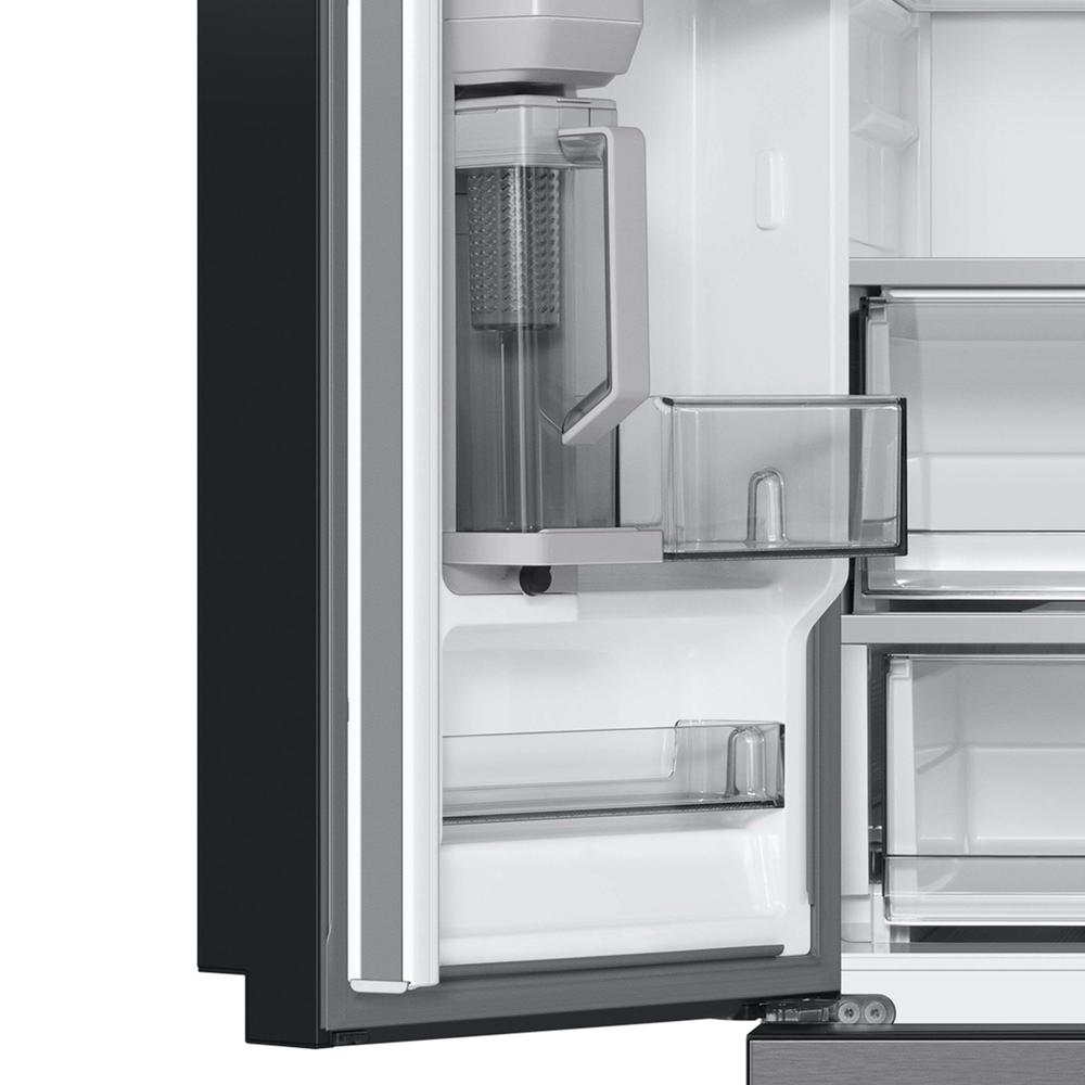 Samsung RF24BB6200QLAA Bespoke 3-Door French Door Refrigerator (24 cu ft) w/AutoFill Pitcher in Fingerprint Resistant Stainless Steel, Counter Depth