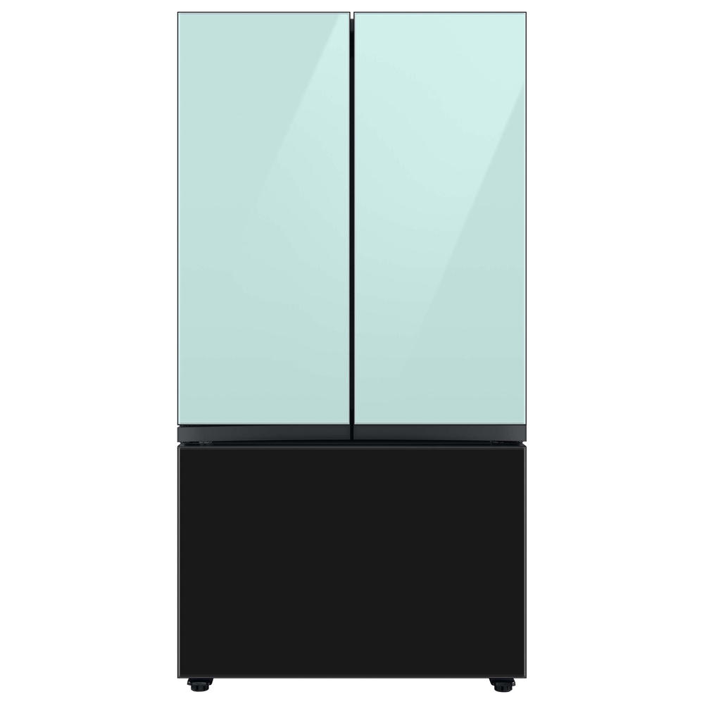 Samsung RA-F36DB333/AA Bespoke 3-Door French Door Refrigerator Panel in Charcoal Glass - Bottom Panel