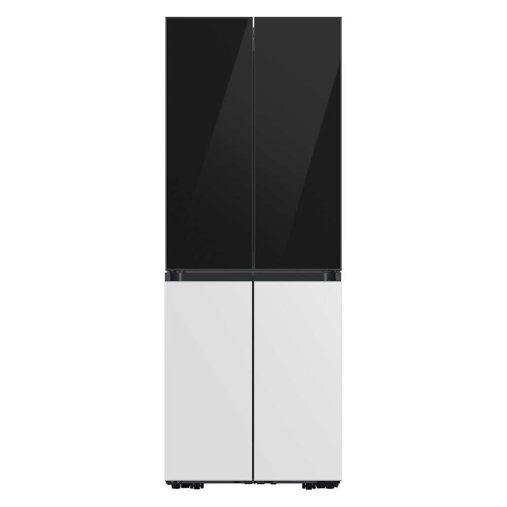 Samsung RA-F18DBB12/AA Bespoke 4-Door Flex&#8482; Refrigerator Panel in White Glass - Bottom Panel