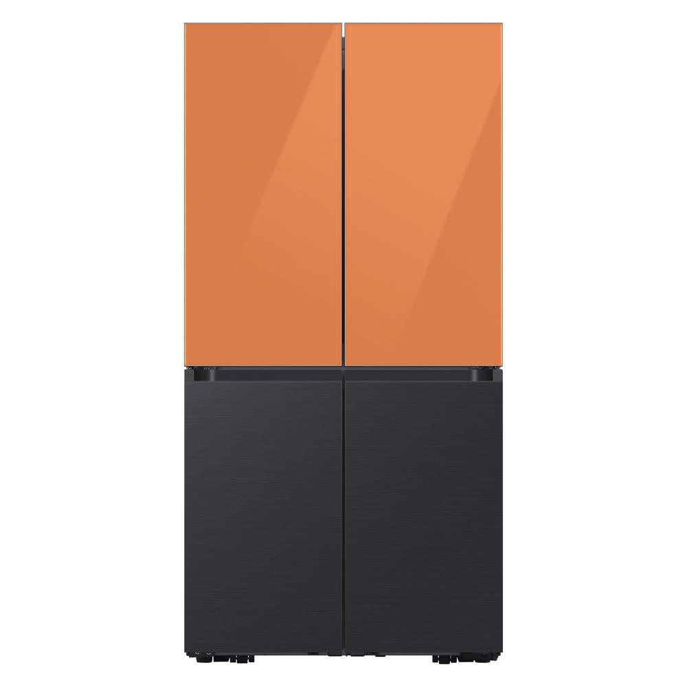 Samsung RA-F18DUUCH/AA Bespoke 4-Door Flex&#8482; Refrigerator Panel in Clementine Glass - Top Panel