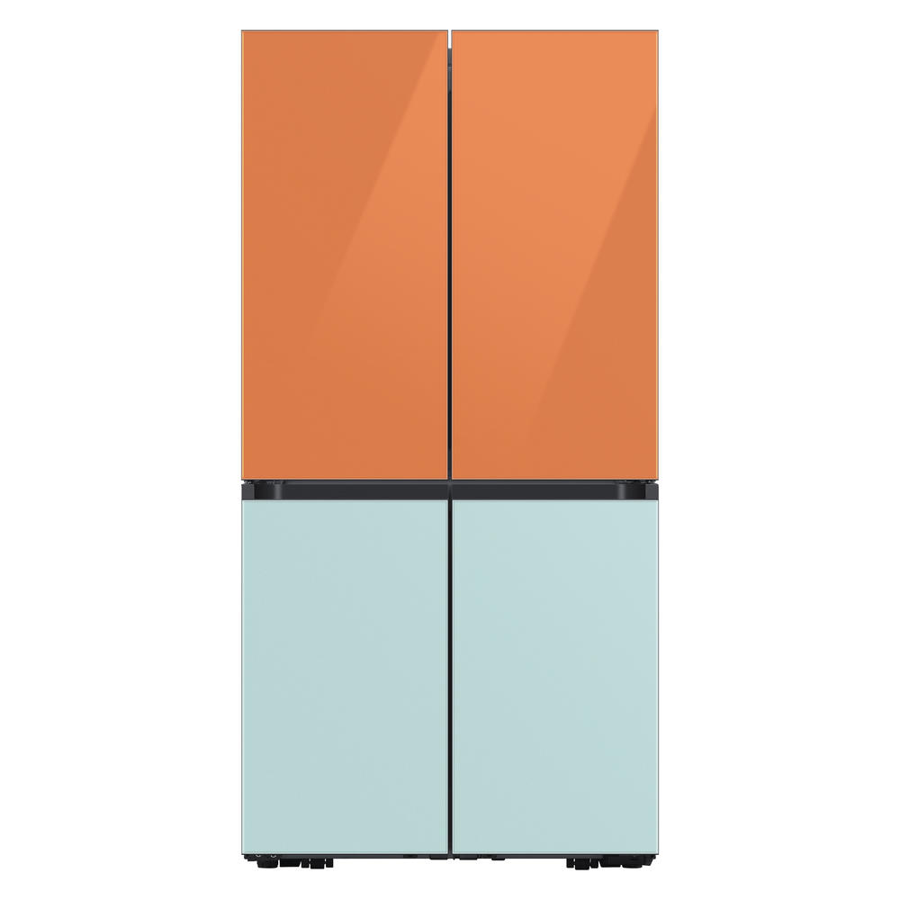 Samsung RA-F18DUUCH/AA Bespoke 4-Door Flex&#8482; Refrigerator Panel in Clementine Glass - Top Panel