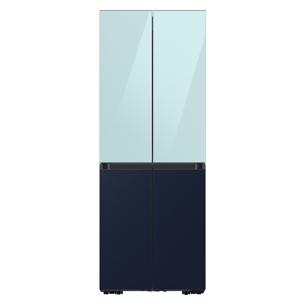 Samsung RA-F18DUUCM/AA Bespoke 4-Door Flex&#8482; Refrigerator Panel in Morning Blue Glass - Top Panel