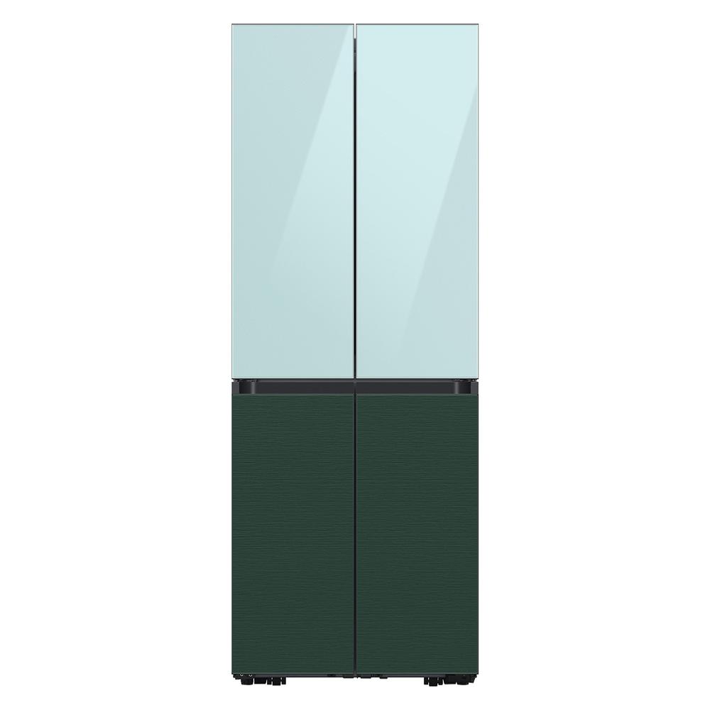 Samsung RA-F18DUUCM/AA Bespoke 4-Door Flex&#8482; Refrigerator Panel in Morning Blue Glass - Top Panel