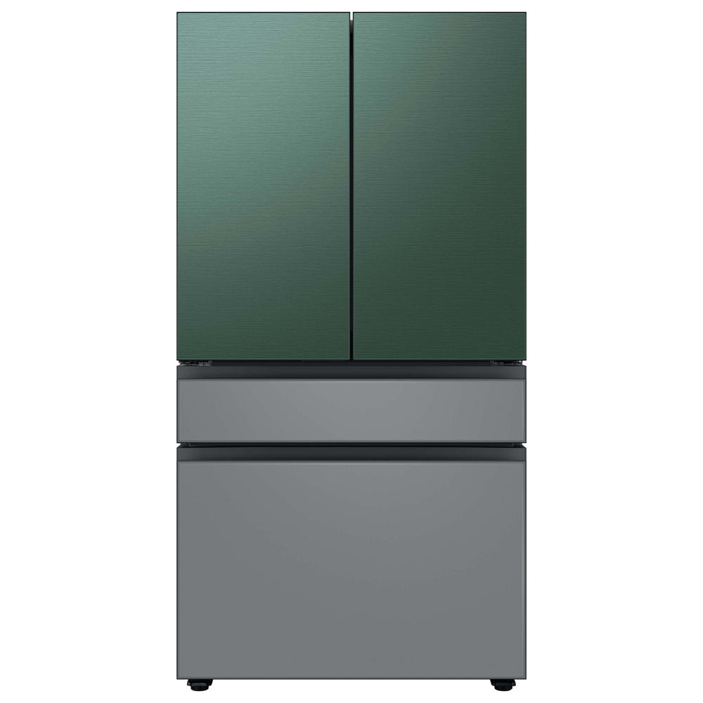 Samsung RA-F36DMM31/AA Bespoke 4-Door French Door Refrigerator Panel in Matte Grey Glass - Middle Panel