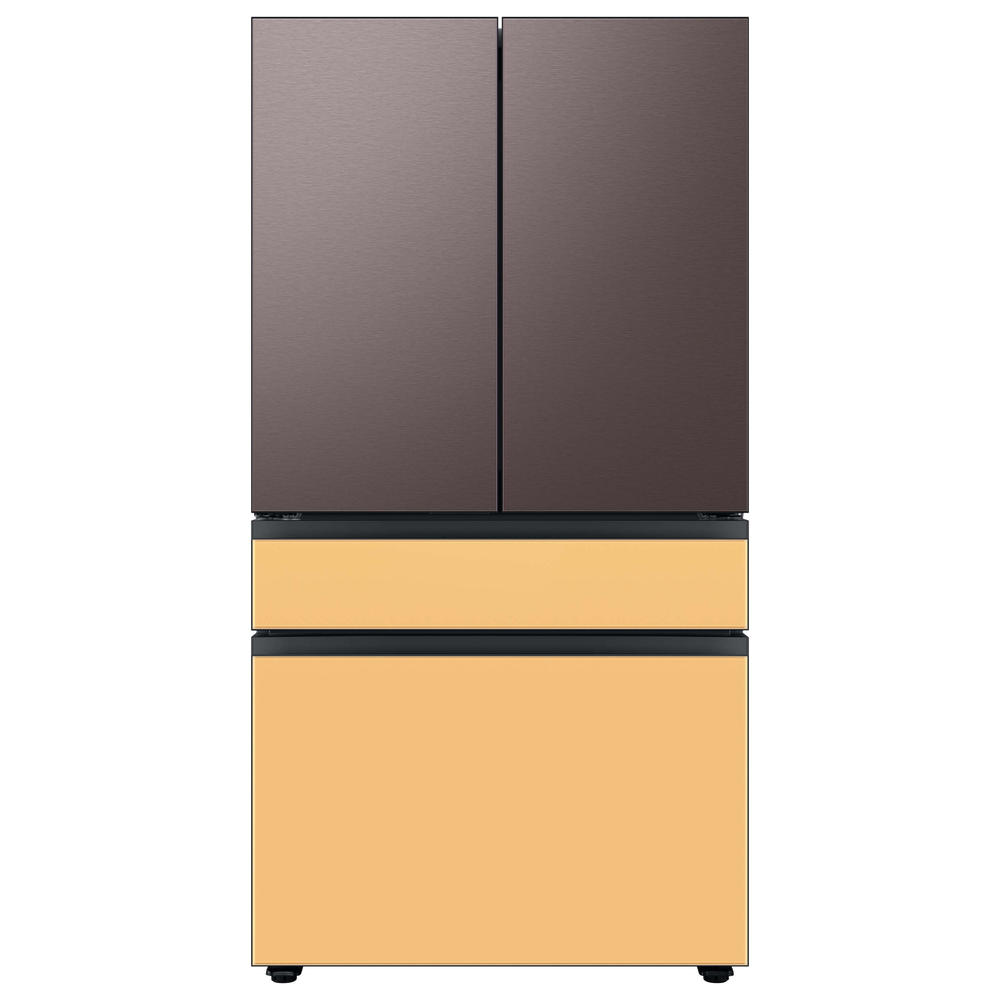 Samsung RA-F36DMMC0/AA Bespoke 4-Door French Door Refrigerator Panel in Sunrise Yellow Glass - Middle Flex Panel
