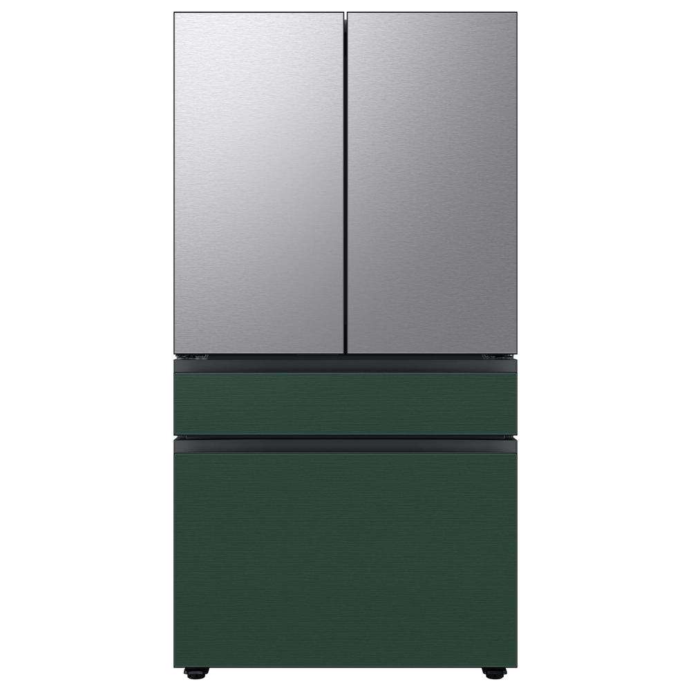 Samsung RA-F36DMMQG/AA Bespoke 4-Door French Door Refrigerator Panel in Emerald Green Steel - Middle Panel