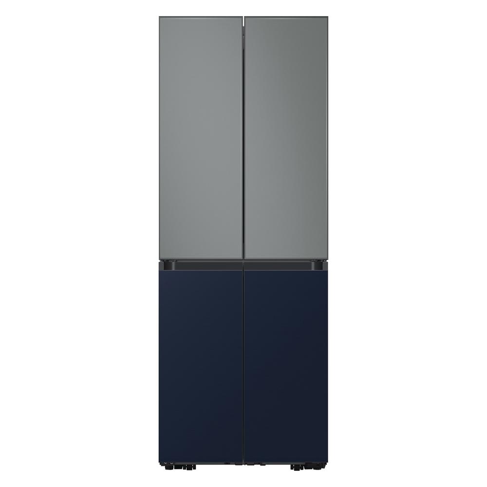Samsung RA-F18DBBQN/AA BESPOKE 4-Door Flex&#8482; Refrigerator Panel in Navy Steel - Bottom Panel