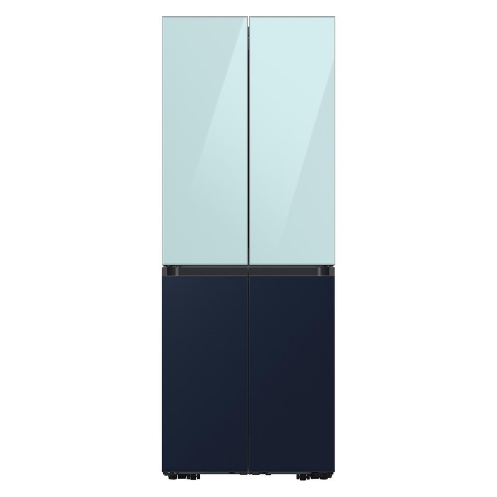 Samsung RA-F18DBBQN/AA BESPOKE 4-Door Flex&#8482; Refrigerator Panel in Navy Steel - Bottom Panel