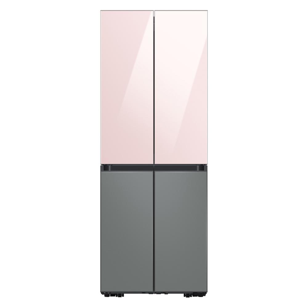 Samsung RA-F18DBB31/AA BESPOKE 4-Door Flex&#8482; Refrigerator Panel in Matte Grey Glass (matte) - Bottom Panel