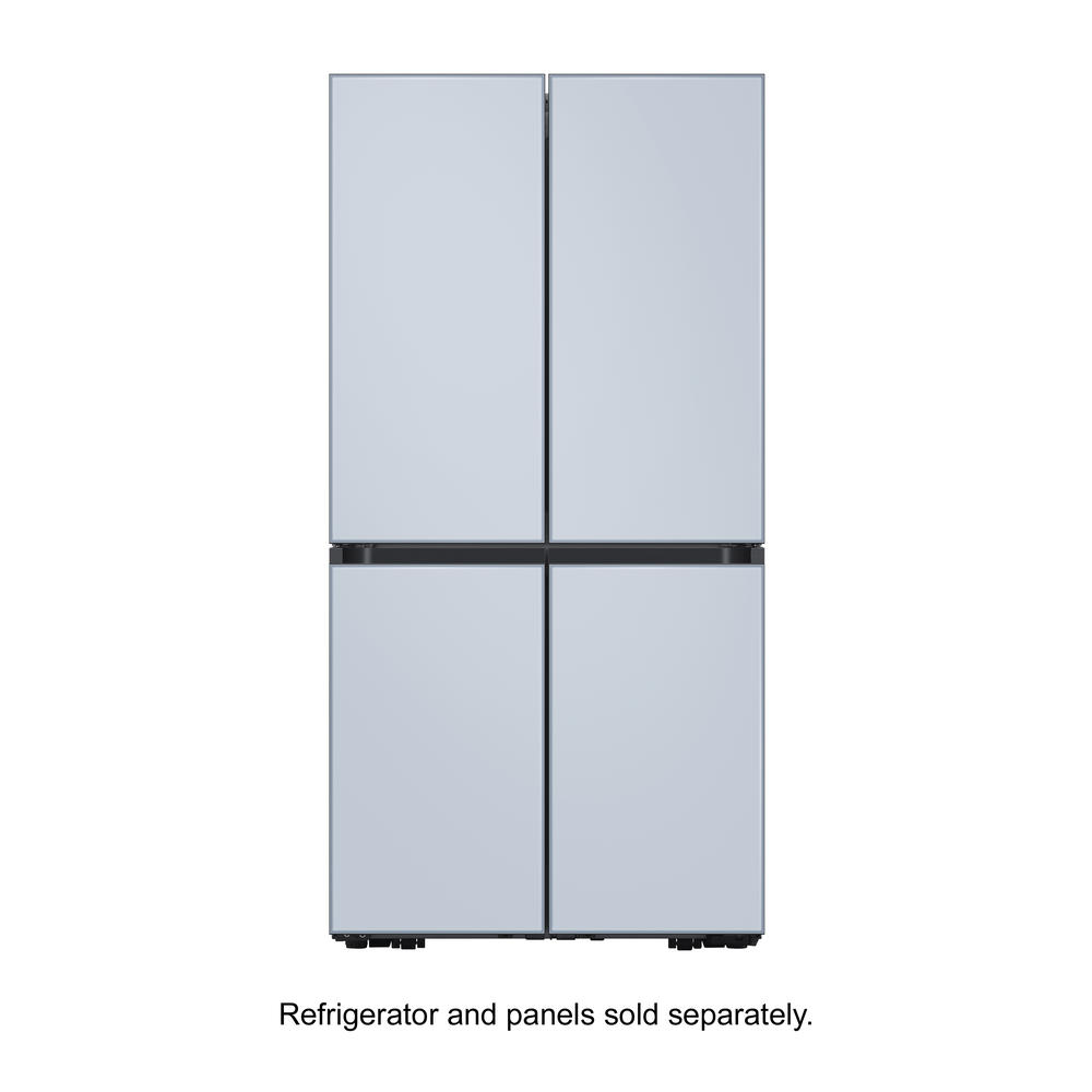 Samsung RA-F18DBB48/AA BESPOKE 4-Door Flex&#8482; Refrigerator Panel in Matte Sky Blue Glass - Bottom Panel