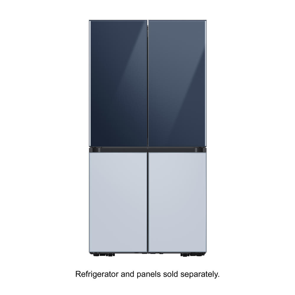 Samsung RA-F18DBB48/AA BESPOKE 4-Door Flex&#8482; Refrigerator Panel in Matte Sky Blue Glass - Bottom Panel