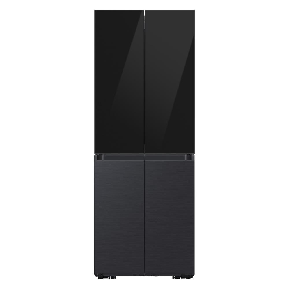 Samsung RA-F18DBBMT/AA BESPOKE 4-Door Flex&#8482; Refrigerator Panel in Matte Black Steel - Bottom Panel