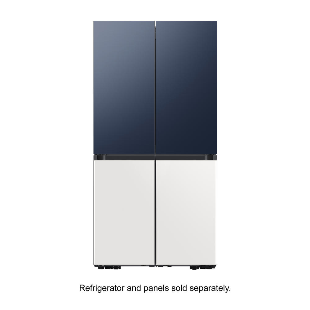 Samsung RA-F18DBB35/AA BESPOKE 4-Door Flex&#8482; Refrigerator Panel in White Glass (2021) - Bottom Panel