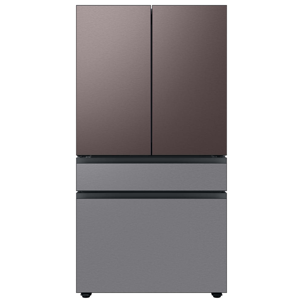 Samsung RA-F36DB4QL/AA Bespoke 4-Door French Door Refrigerator Panel in Stainless Steel - Bottom Panel