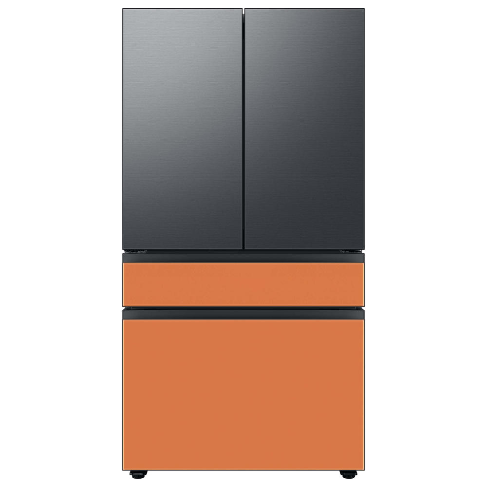 Samsung RA-F18DU4MT/AA Bespoke 4-Door French Door Refrigerator Panel in Matte Black Steel - Top Panel