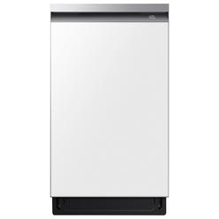 Samsung DW80BB707012AA Bespoke Smart 42dBA Dishwasher with StormWash+&#8482; and Smart Dry in White Glass