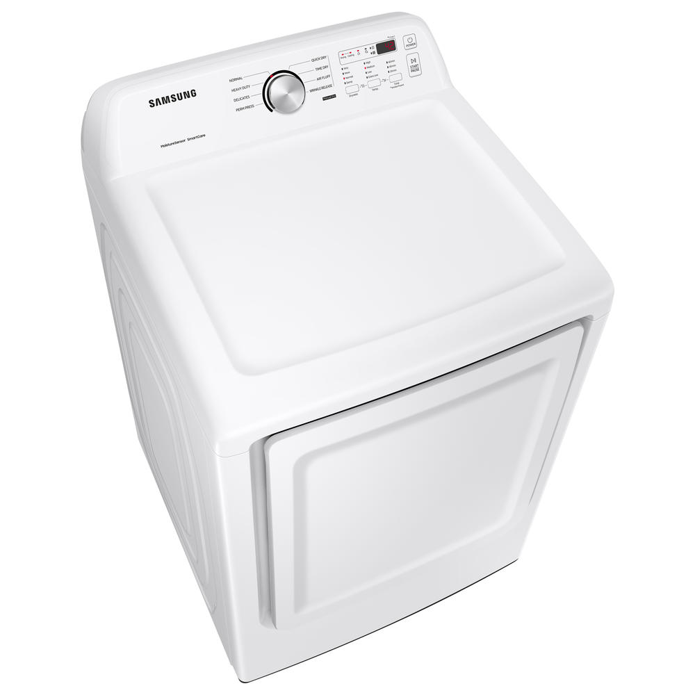 Samsung DVE45T3200W/A3  7.2cu.ft. Electric Dryer with Sensor Dry - White