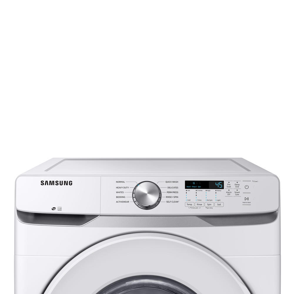 Samsung WF45T6000AW/A5 4.5 cu.ft. Front Load Washer with Vibration Reduction Technology White