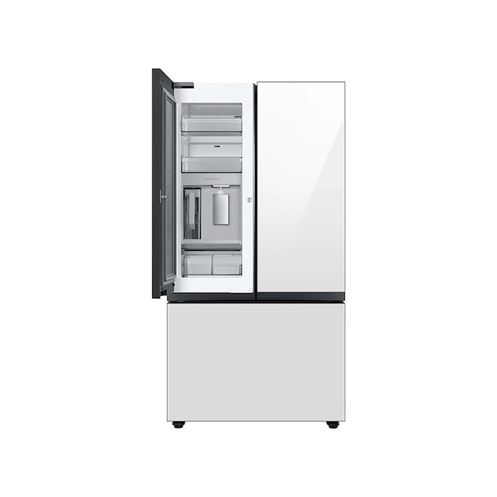 Samsung RF30BB660012AA Bespoke 3-Door French Door Refrigerator (30 cu. ft.) with Beverage Center&#8482; in White Glass