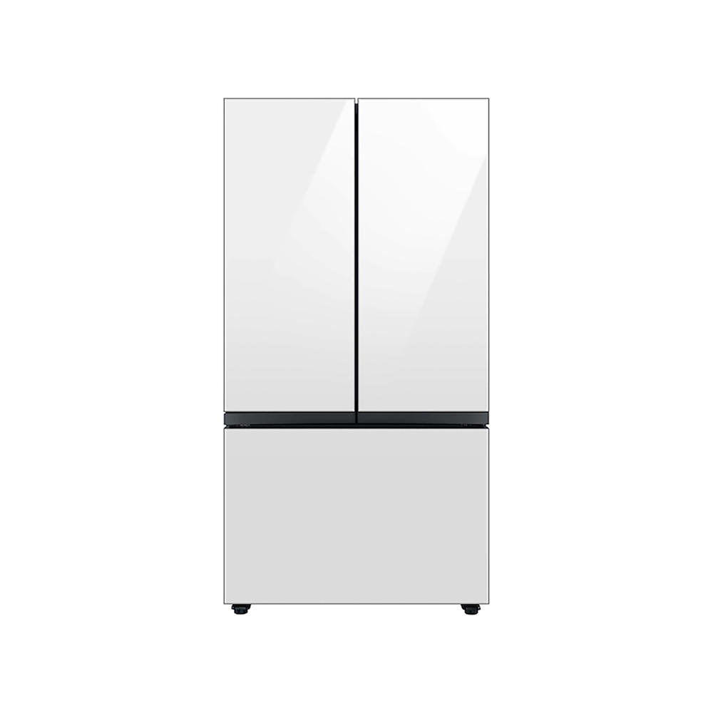 Samsung RF30BB660012AA Bespoke 3-Door French Door Refrigerator (30 cu. ft.) with Beverage Center™ in White Glass