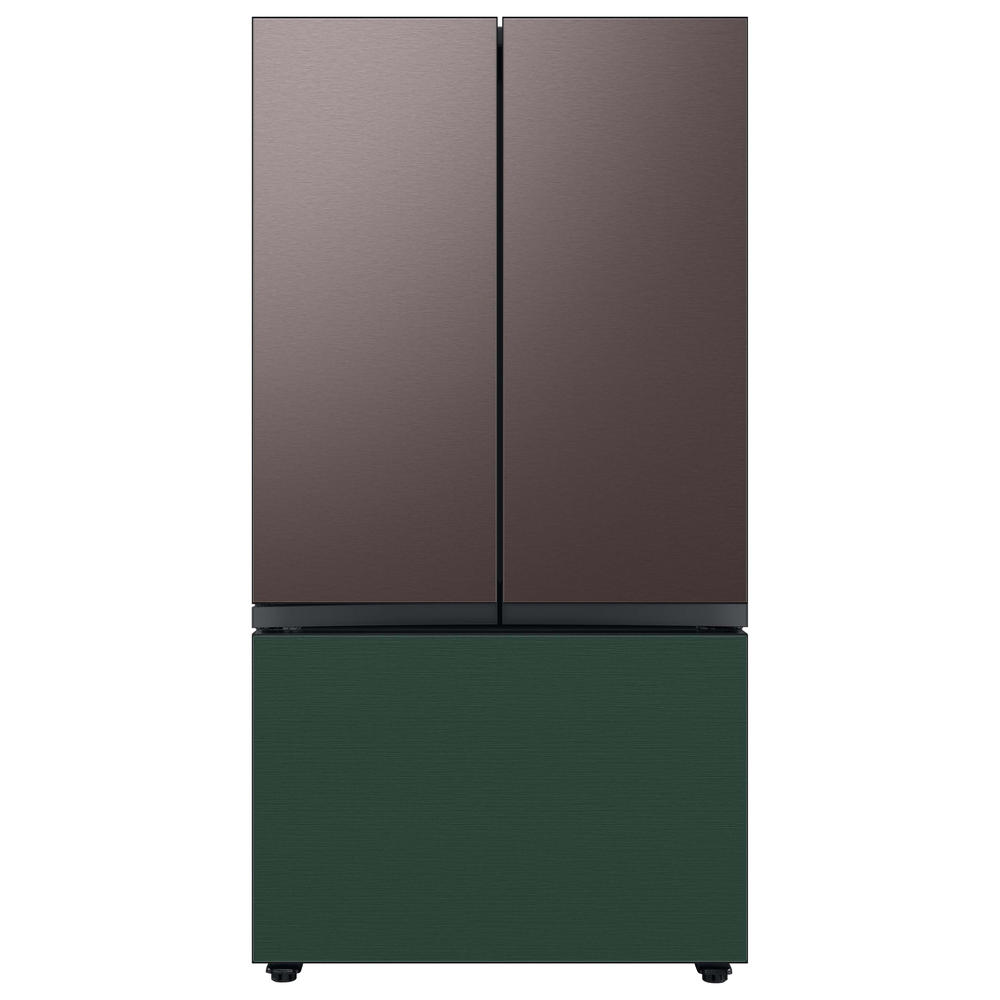Samsung RA-F18DU3DT/AA Bespoke 3-Door French Door Refrigerator Panel in Tuscan Steel - Top Panel