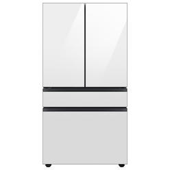 Samsung RF23BB860012AA Bespoke 4-Door French Door Refrigerator (23 cu. ft.) with Beverage Center&#8482; in White Glass