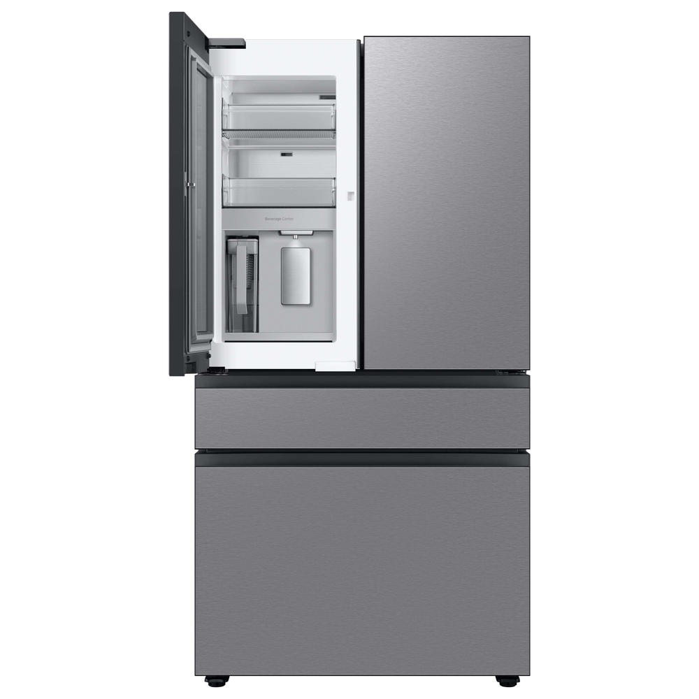 Samsung RF23BB8600QLAA Bespoke 4-Door French Door Refrigerator (23 cu. ft.) with Beverage Center&#8482; in Stainless Steel