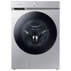 Samsung WF53BB8700AT Bespoke 5.3 cu. ft. Ultra Capacity Front Load Washer with Super Speed Wash and AI Smart Dial in Silver Steel