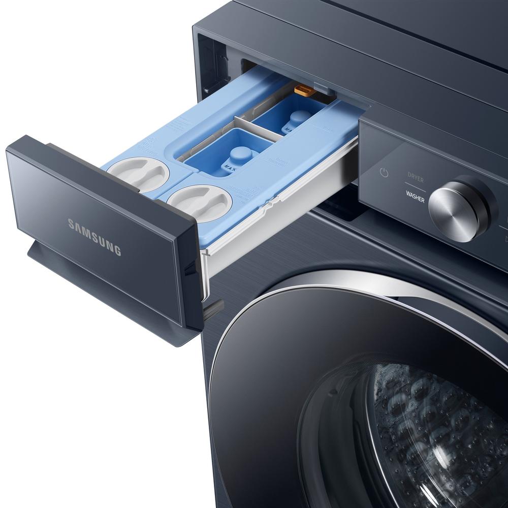 Samsung WF53BB8900AD Bespoke 5.3 cu. ft. Ultra Capacity Front Load Washer with AI OptiWash&#8482; and Auto Dispense in Brushed Navy