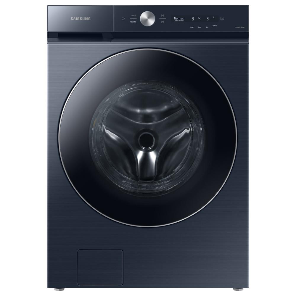 Samsung WF53BB8900AD Bespoke 5.3 cu. ft. Ultra Capacity Front Load Washer with AI OptiWash™ and Auto Dispense in Brushed Navy