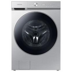 Samsung WF53BB8900AT Bespoke 5.3 cu. ft. Ultra Capacity Front Load Washer with AI OptiWash&#8482; and Auto Dispense in Silver Steel