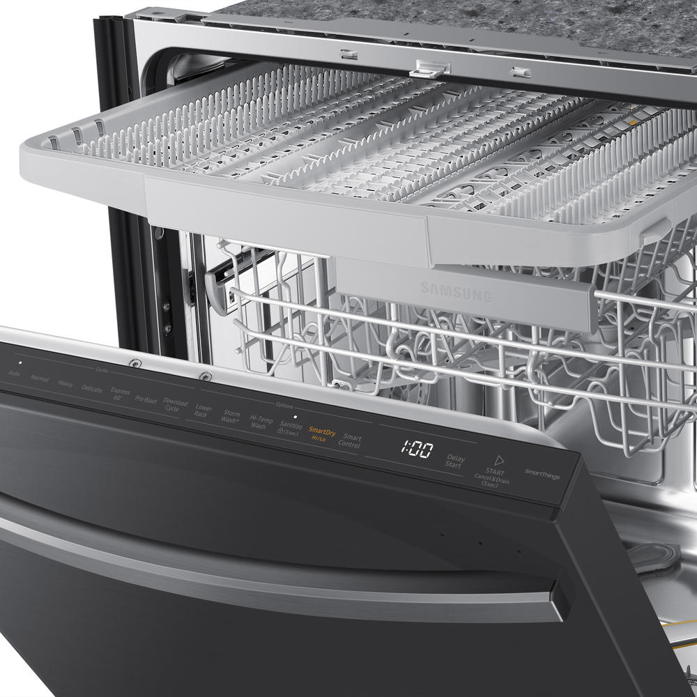 Samsung DW80B7071UG/AA Smart 42dBA Dishwasher with StormWash+&#8482; and Smart Dry in Black Stainless Steel