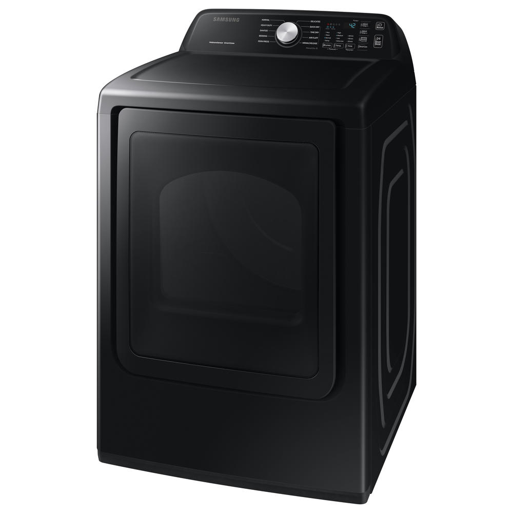 Samsung DVE45T3400V/A3 7.4 cu. ft. Electric Dryer with Sensor Dry in Brushed Black