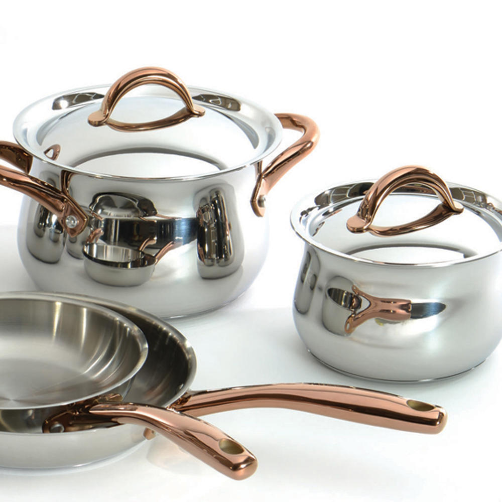 BergHOFF 11 pc. Ouro 18/10 Stainless Steel Cookware Set