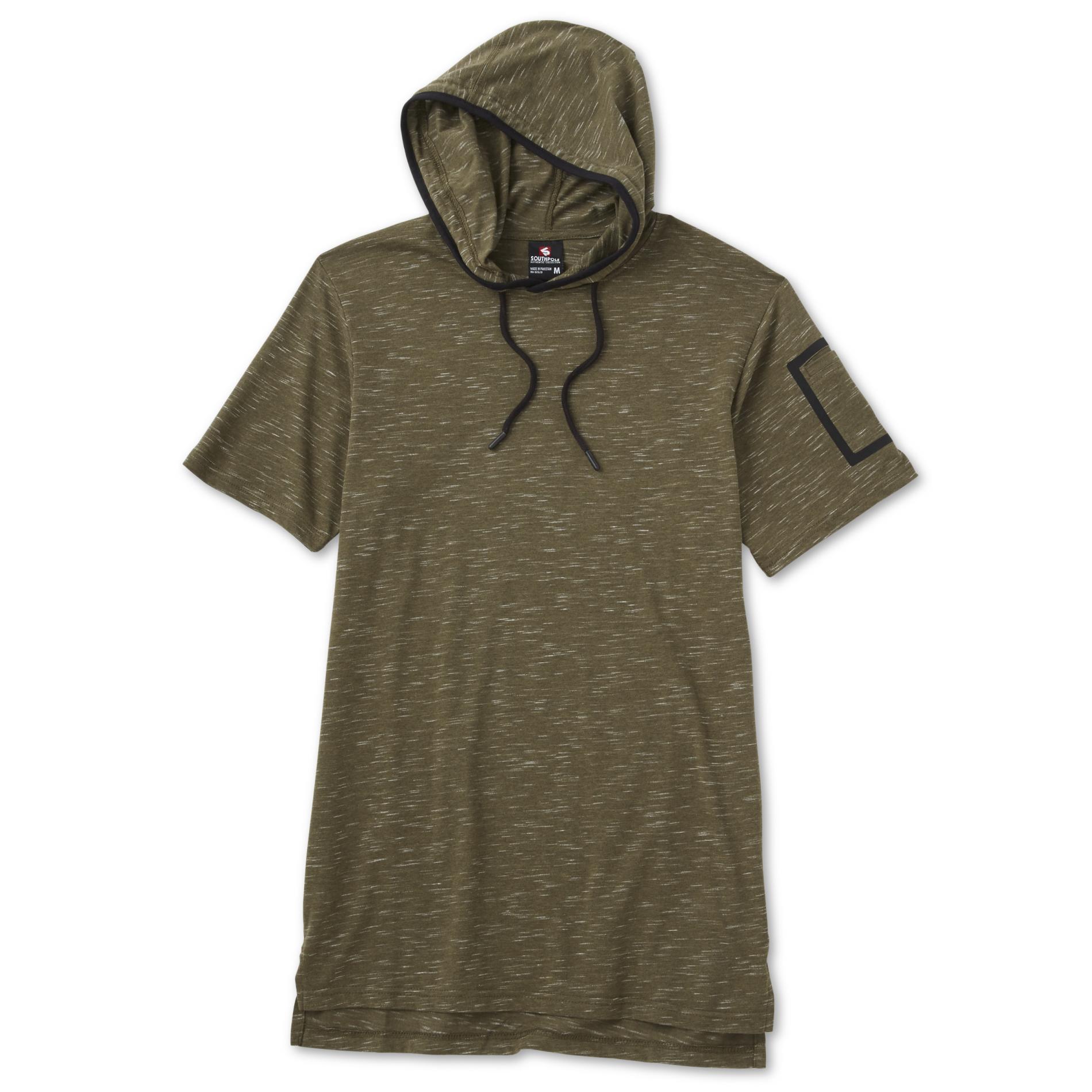 Southpole Young Men's Short-Sleeve Hoodie - Space Dyed