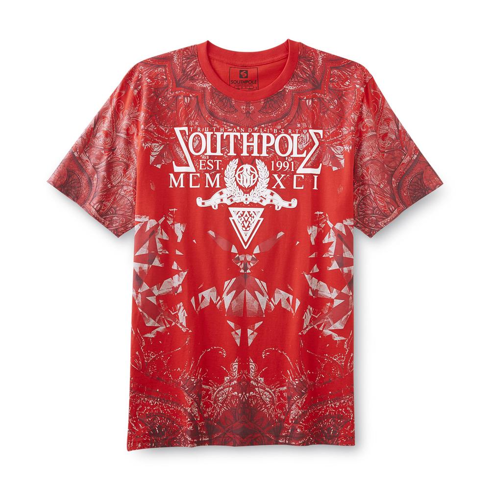 Southpole Young Men's Graphic T-Shirt - Geometric