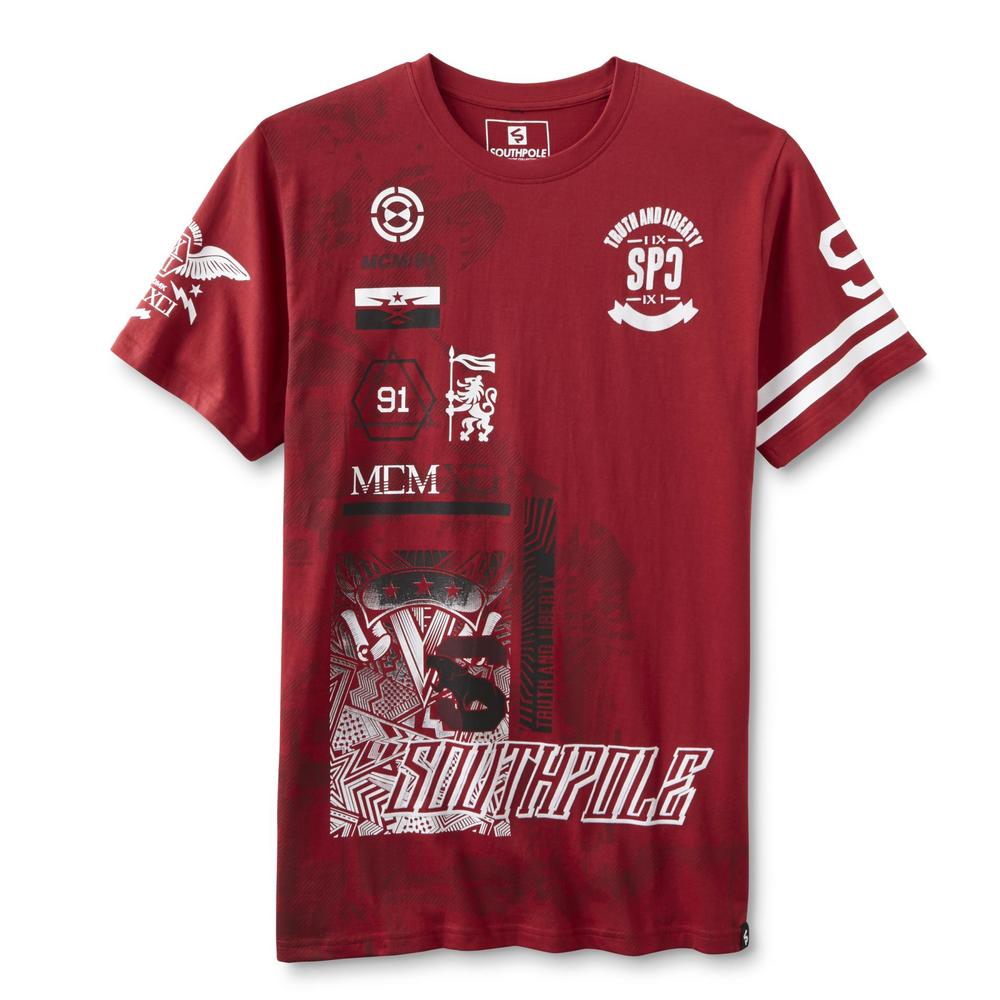 Southpole Young Men's Graphic T-Shirt - Lion