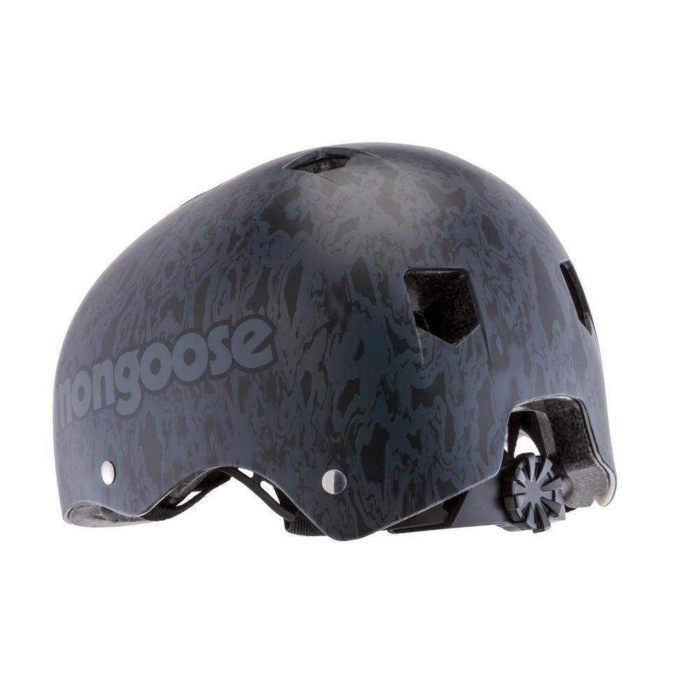 Mongoose All Terrain Youth Helmet - Acid Black/Gray