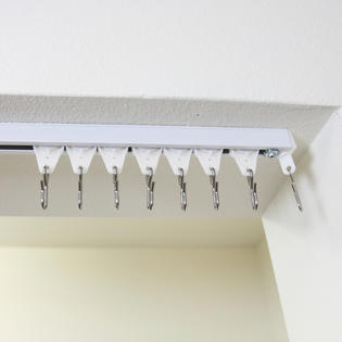 Rod Desyne Ceiling Room Divider Track Kit 6 Ft 5pc